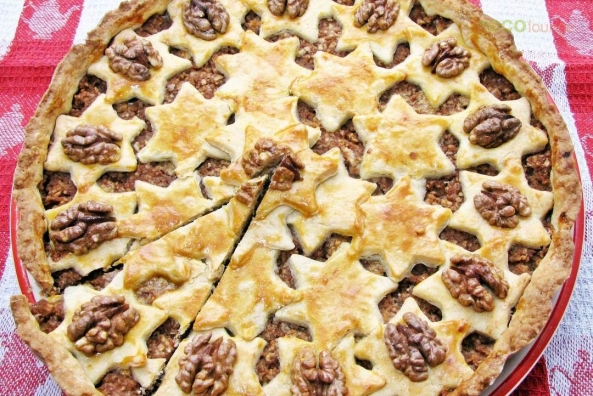 Cukormentes almás pite