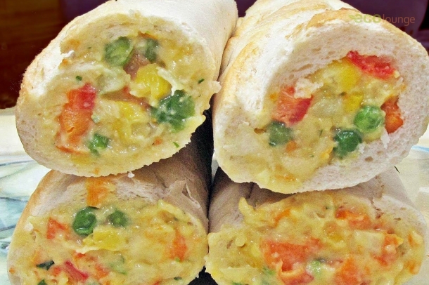 Töltött bagett
Forrás: Hajdú István László
Szerző: ecolounge.hu