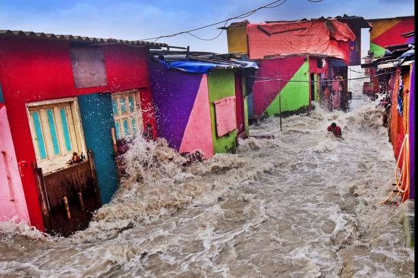 Özönvíz (Mumbai)
Forrás: www.ciwem.org
Szerző: SL Shanth Kumar